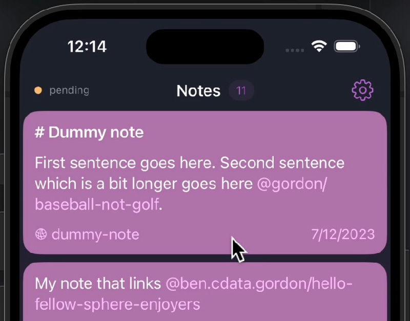 Subconscious Theme + List Views
