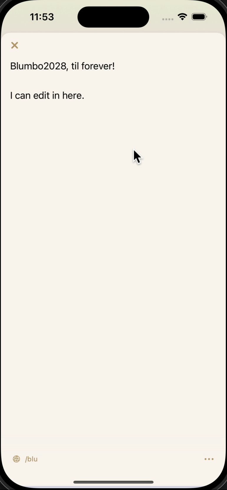 Subconscious Edit Modal