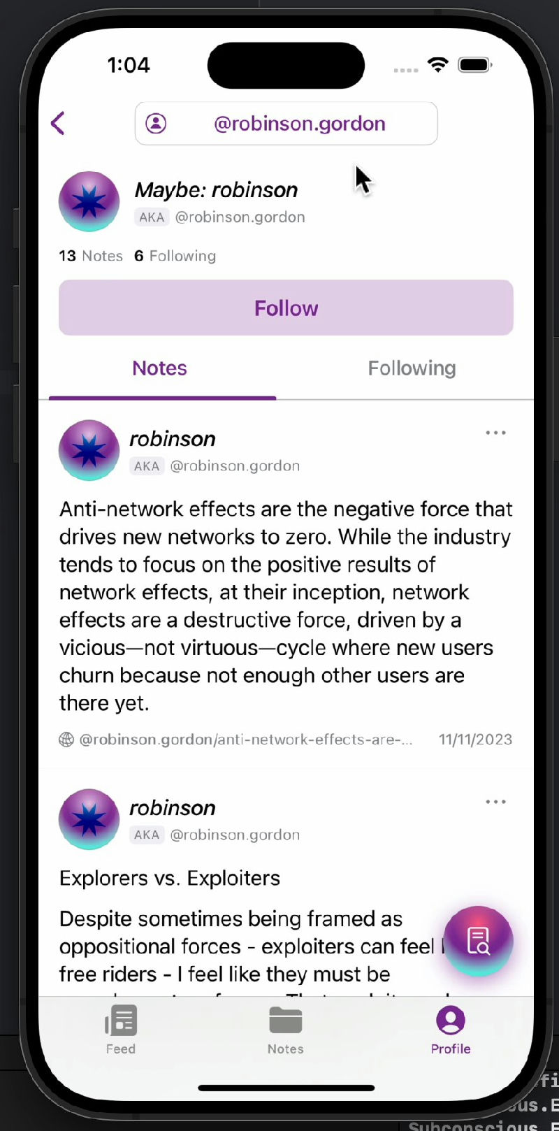 Subconscious: Early Card Prototypes