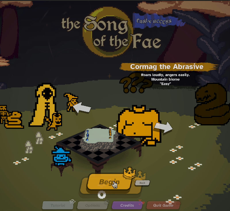 WizardChess: Opponent Picker