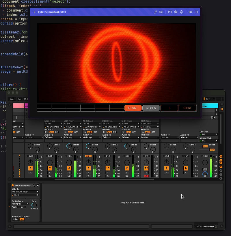 Teenage Engineering Sequencer Jam