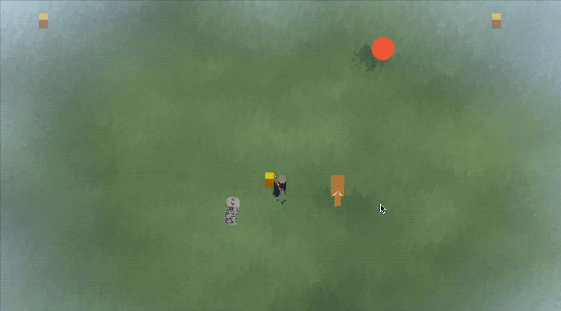 orthographic deer stone